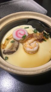 Egg soup at Korean BBQ experience at Chubby Cattle BBQ Las Vegas
